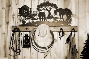 Mare & Foal Coat Rack